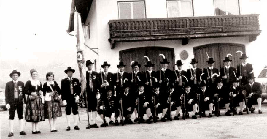 Bilder der Schützenkompanie im Jahr 1970